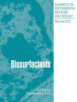 cover image of Biosurfactants